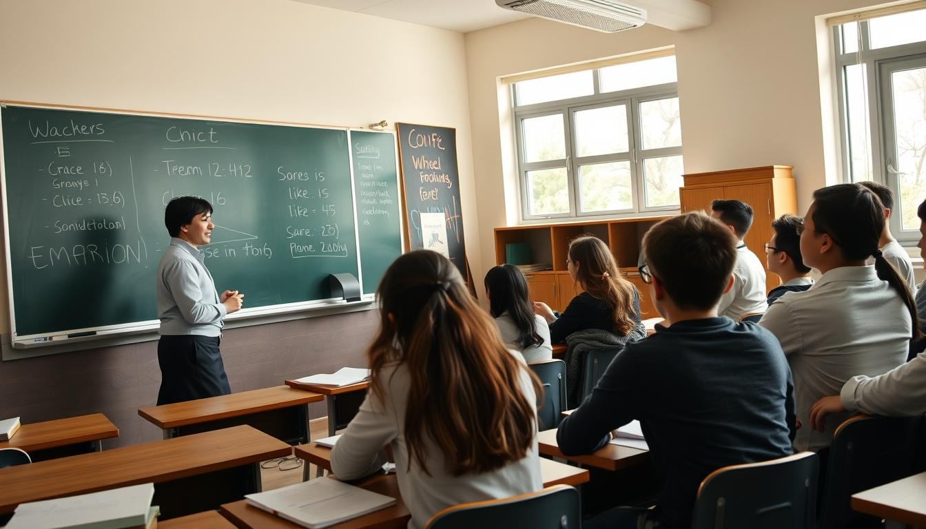 Modern university campus for students